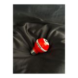 LIGHTNIX Momo Tarz KIRMIZI Bilardo Topu Vites Topuzu Universal Spor Vites Topuzu Dekoratif Tasarım