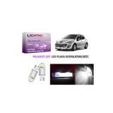 LIGHTNIX Peugeot 207 T10 W5W LED Plaka Lambası Ampulü - Yüksek Parlaklık ve Dayanıklılık Parlak Beyaz 6000K