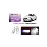 LIGHTNIX Peugeot 301 T10 W5W LED Plaka Lambası Ampulü - Yüksek Parlaklık ve Dayanıklılık Parlak Beyaz 6000K
