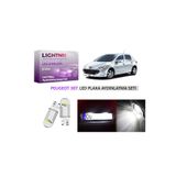 LIGHTNIX Peugeot 307 T10 W5W LED Plaka Lambası Ampulü - Yüksek Parlaklık ve Dayanıklılık Parlak Beyaz 6000K