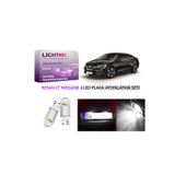 LIGHTNIX Renault Megane 4 T10 W5W LED Plaka Lambası Ampulü - Yüksek Parlaklık ve Dayanıklılık Parlak Beyaz