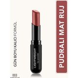 Lightweight Lip Powder Ultra Hafif Nemlendirici Stick Mat Ruj (003 Always With Me) 8682536061681 - PEMBE