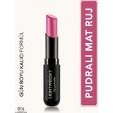 Lightweight Lip Powder Ultra Hafif Nemlendirici Stick Mat Ruj (016 Flormar Pink) 8682536061940 - pembe.