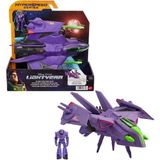 Lightyear HHJ61-008 Zurg 24 cm Savaş Uçağı Figürü ve 6 cm Zurg Figürü