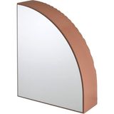 Ligne Roset Arceau Koyu Bej Ahşap Küçük Boy Dekoratif Ayna - Standart