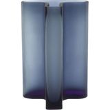 Ligne Roset Indigo Blue Cam Büyük Boy Vazo - Standart