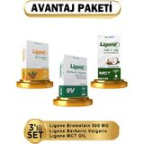Ligone Berberis Vulgaris + Ligone Bromelian +Ligone Mct Oıl 3lü ( Avantajlı Paket ) - Aromasız