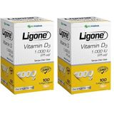 Ligone Vitamin D3 1000 IU 2x100 Kapsül