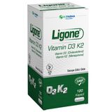 Ligone Vitamin D3 K2 İçeren 120 Kapsül
