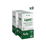 Ligone Vitamin D3/K2 60 Kapsül X2 Adet