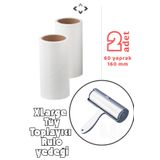 Liground 2Adet Xlarge Tüy Toplayıcı Rulo Yedeği Büyük Boy Yedek