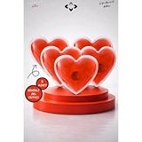 LİGROUND 5 Adet Kalp Şekilli Sihirli Jel Isıtıcı, Isınmatik, Cep Sobası, Avcı Balıkçı Dağcı Kamp El Isıtıcısı Kamp Malzemeleri Dış Mekan Isıtıcı Kırmızı