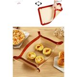 LİGROUND ÇITÇITLI Yanmaz Yapışmaz Silikon Fırın Matı 30x40 cm Pişirme Hamur Pizza Kurabiye Börek Altlık