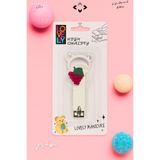 LİGROUND GRAPE LOVEL Sevimli Tırnak Makası Desenli Kabartmalı Kılıflı Tırnak Makası Çocuk Bebek Tırnak Makas