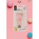 LİGROUND SWEETY LOVELY Sevimli Tırnak Makası Desenli Kabartmalı Kılıflı Tırnak Makası Çocuk Bebek Tırnak