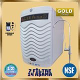 Ligth Gastro Gold Pompalı 12 Litre 7 Filtre 14 Aşama 90 Gpd Nano Lg Membranlı Gümüş Iyon Tatlandırıcılı Mineral ve Alkali Filtreli Su Arıtma Cihazı