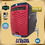 Ligth Gastro Gold Pompalı & Montajlı 12 Litre 7 Filtre 14 Aşama 90 Gpd Nano Membranlı Gümüş Iyon Tatlandırıcı Mineral ve Alkali Filtreli Su Arıtma Cihazı