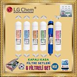 Ligth Gastro Lg Chem 6 Filtre 14 Aşamali Special Inline Quick Filtre Seti.su Aritma Cihazlari İçin. Beyaz