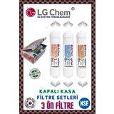 ligth gastro LG Chem KAPALI KASA INLINE ÖN 3 FİLTRE SETİ SED-GAC-BLOCK