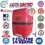 Ligth Gastro Light Gastro Pompalı .gümüş İyonlu Tatlandırıcılı. Alkali Ve Mineral Filitreli. 14 Aşama Su Arıtma Cihazı. Kırmızı