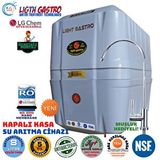 Ligth Gastro Light Gastro Premium Gri Renk 8 Litre Ücretsiz Montajli Gümüş İyonlu Su Aritma Cihazi