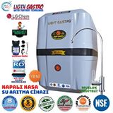 Ligth Gastro Light Gastro Premium Gri Siyah. Pompali Ücretsiz Montajli 8 Litre.gümüş İyon Tatlandiricili Su Aritma Cihazi.