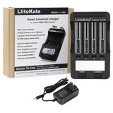 Liitokala Lii-500 4 Yuvalı Pil Şarj Cihazı, Li-ion/NiMH/NiCd, LCD Ekran, Powerbank Modu Lii-500 Pil Şarj Cihazı