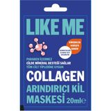 Like Me Collagen Arındırıcı Kil Maskesi 20Ml 3 Adet