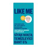 Like Me Siyah Nokta Temizleyici Bant 6'Lı 3 Adet