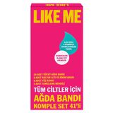 Like Me Tüm Ciltler İçin 41'Li Sir Ağda Bandı 3 Adet