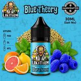 Likitium Blue Theory 30ML / 35MG Salt Likit Aroma – Yaban Mersini, Anason ve Ferah Aroma - 30 ml