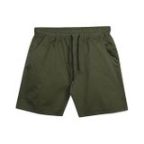 Likralı Büyük Beden 120-157 Kilo Arası İçin Uygun Bedenli Erkek Bağcıklı Gabardin Şort (HAKİ, 8XL)