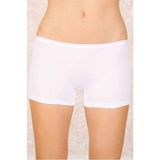 Likralı Süprem Bayan Boxer Short Beyaz 2100B L