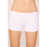 Likralı Süprem Bayan Boxer Short Beyaz 2100B XL