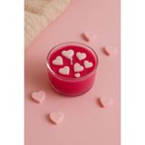 Likya Afrodizyak Etkili Sandal Kokulu “Venüs Aşkı” Mum – %100 Doğal Soya Wax, El Yapımı, 240 gr - Pembe - 1 Adet