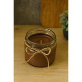 Likya Candle Kahve Rüyası Kahverengi Mum – 330 gr El Yapımı Cam Kavanoz, Sıcak & Aromatik Tasarım
