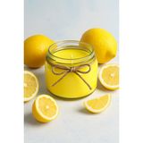 Likya Candle Sabah Güneşi Yasemin Kokulu Mum – 330 gr El Yapımı Dekoratif Cam Kavanoz, Şık & Ferah Tasarım - 1 Adet