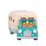 Li'l Woodzeez Mavi 37 Parça Oyuncak Karavan Seti