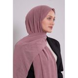 Lila Frozen Krep Şal