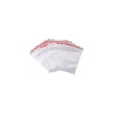 Lila Hediyelik Eşya 200 Adet 9X11 cm Kilitli Poşet Şeffaf Ambalaj Naylon Torba Kına Çerez Poşeti - 9 x 11 cm