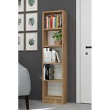 Lila Modern Kitaplık Atlantik Çam