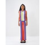 Lila Regular Fit Pantolon