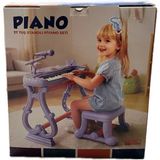 Lila Renkli 37 Tuşlu Piano Org - Eğlenceli Müzik Aleti