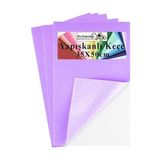 Lila Yapışkanlı Keçe 35X50 Cm 3 Adet 2.0 Mm Kendinden Yapışkanlı Renkli Hobi Keçesi Elişi Keçe Kumaşı Anasınıfı