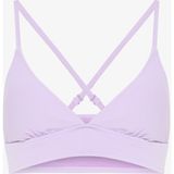 Lila Yuna Bralette Bikini Üstü - Mor - 34