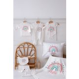 Lilabio %100 Organik Isme Özel Isimli 10lu Hastane Çıkışı Gökkuşağı
