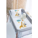 Lilabio (1371)%100 Pamuk Isme Özel 70x120 Park Yatak Nevresim Takımı Beyaz 70 x 120