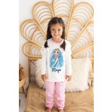 Lilabio (977) İsme Özel Kız Çocuk Pijama Takımı%100 Organik Pamuk Pembe 11-12 Yaş