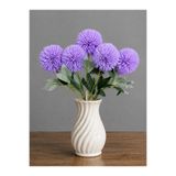 Lilac Home Yapay Çiçek Koca Kafa Lila Krizantem