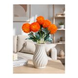 Lilac Home Yapay Çiçek Koca Kafa Turuncu Krizantem